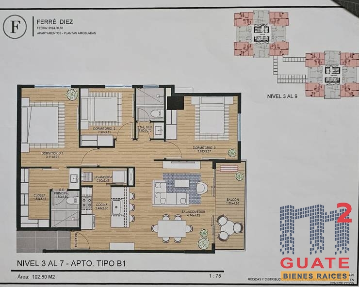 M2Guate-R10338-Apartamento-en-Renta-Guatemala-Zona-10