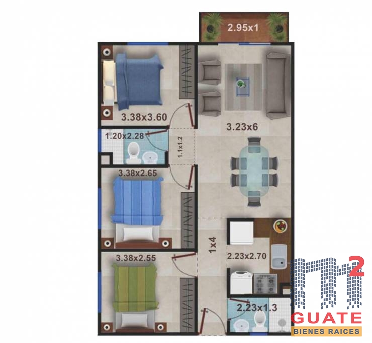 M2Guate-R10387-Apartamento-en-Renta-Guatemala-Zona-13